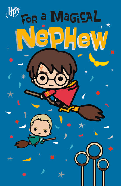 Standard Greeting Cards Birthday Nephew Cute WB Harry Potter