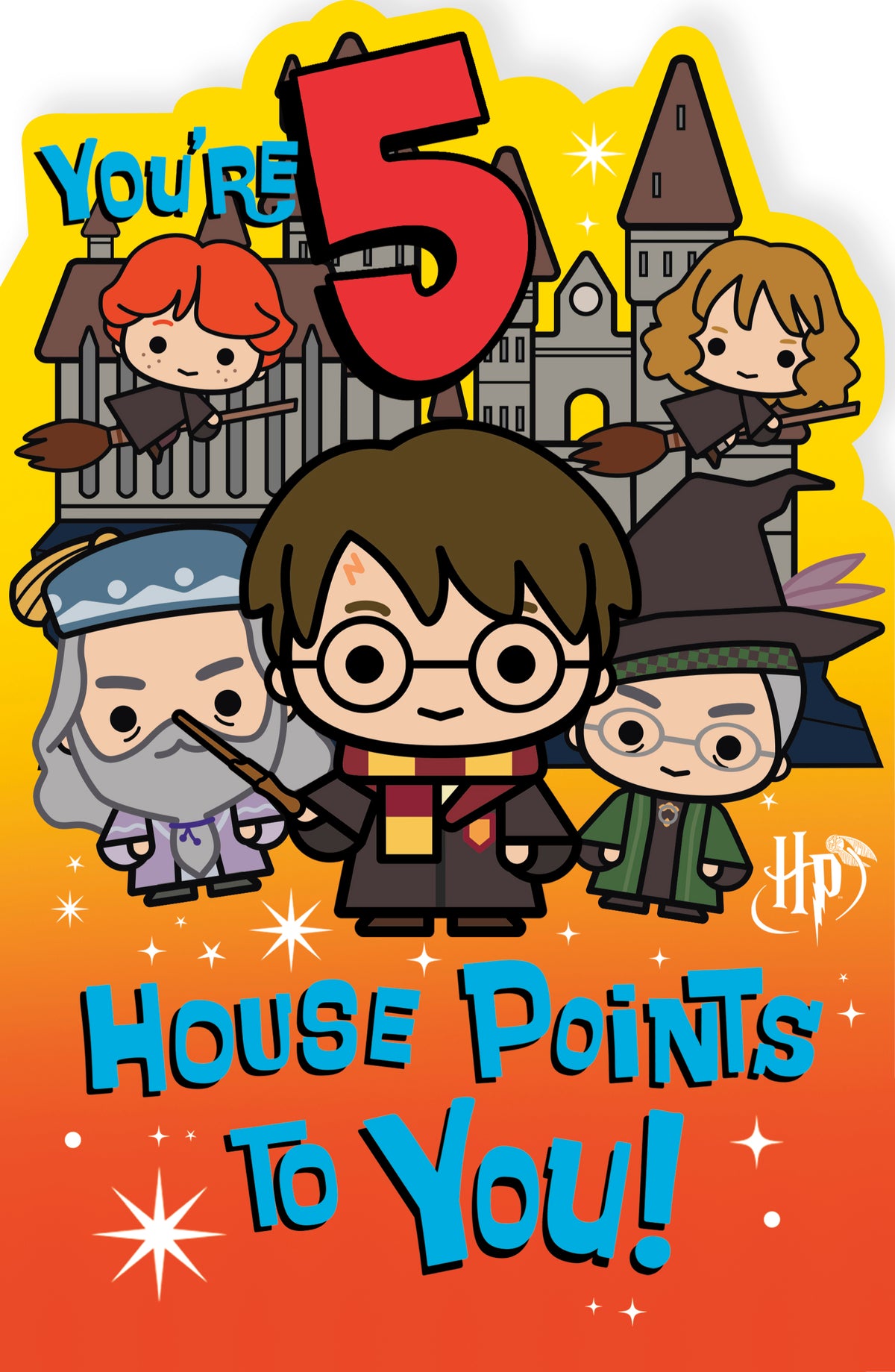 Standard Greeting Cards Birthday 5 Year Juvenile WB Harry Potter
