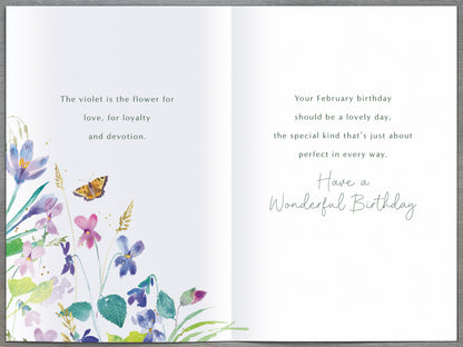Standard Greeting Cards Birthday February  Gibson Core Line