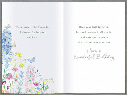 Standard Greeting Cards Birthday July  Gibson Core Line