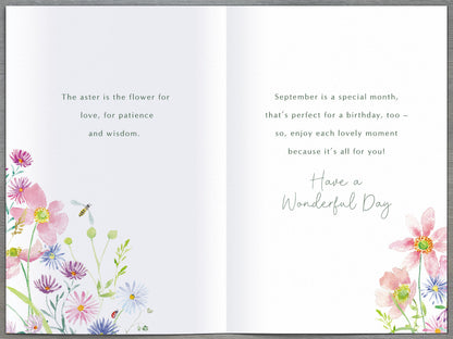 Standard Greeting Cards Birthday September  Gibson Core Line