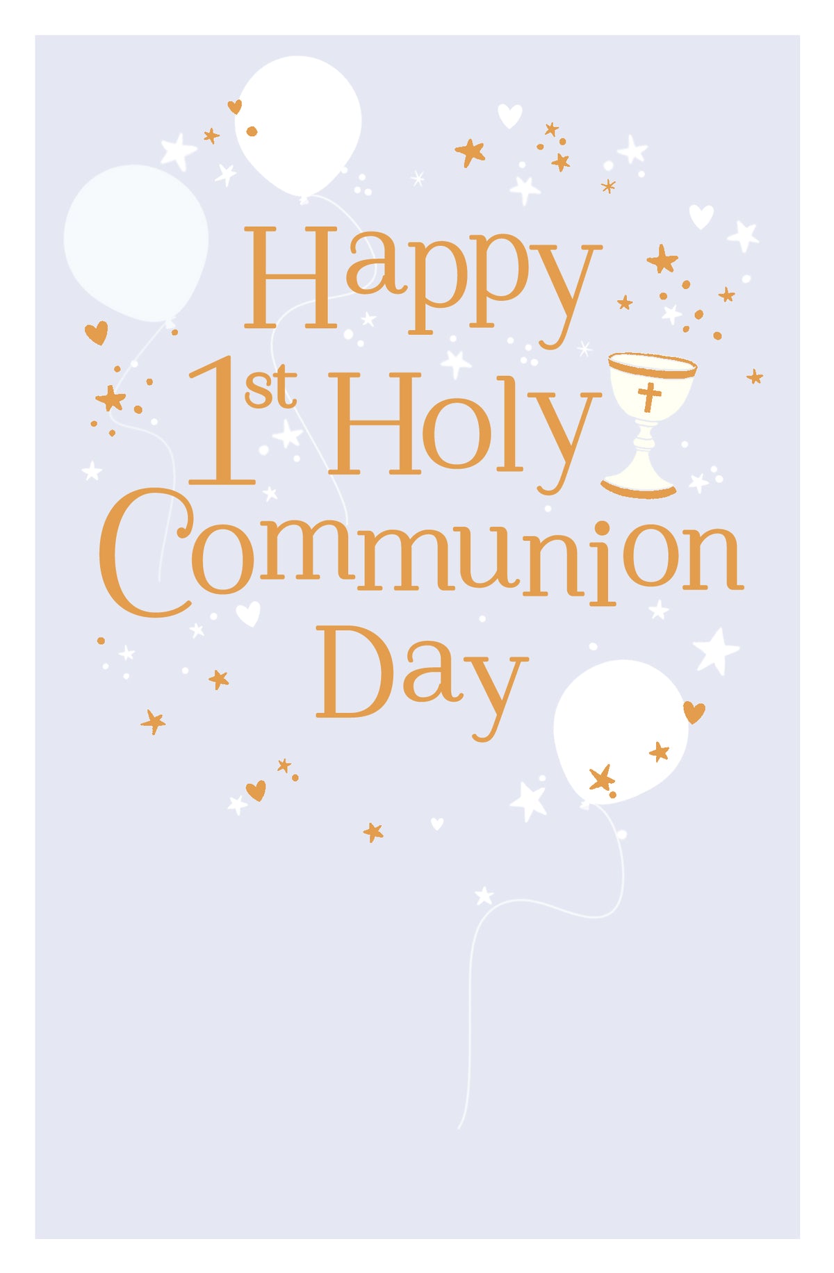 Standard Greeting Cards Communion Boy  Carlton Core Line