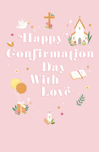 Standard Greeting Cards Confirmation Girl  Gibson Core Line