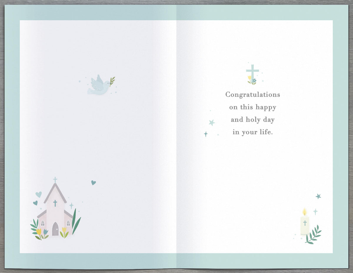 Standard Greeting Cards Confirmation Boy  Gibson Core Line