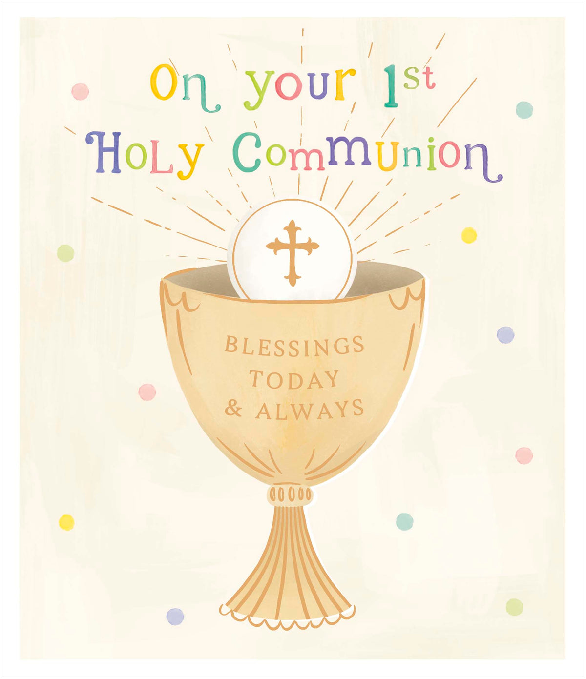 Standard Greeting Cards Communion  Carlton Core Line