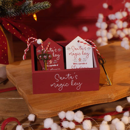 ELF CREW SANTA'S MAGIC KEY TAG 2 ASST TRAY 48