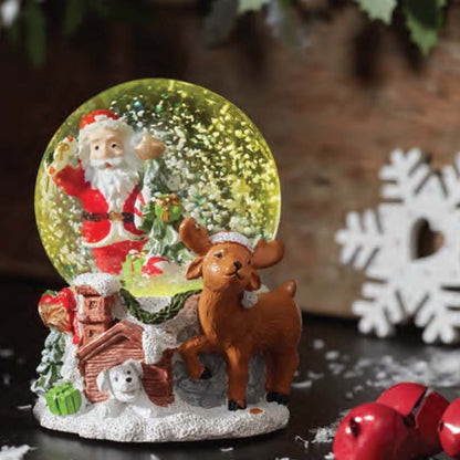 6cm Festive Friends SnowSpheres, Mixed Case