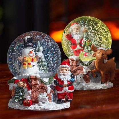 6cm Festive Friends SnowSpheres, Mixed Case