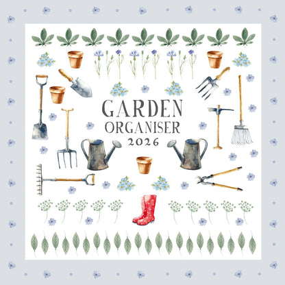 2026 Garden Organiser - Square Wall Calendar