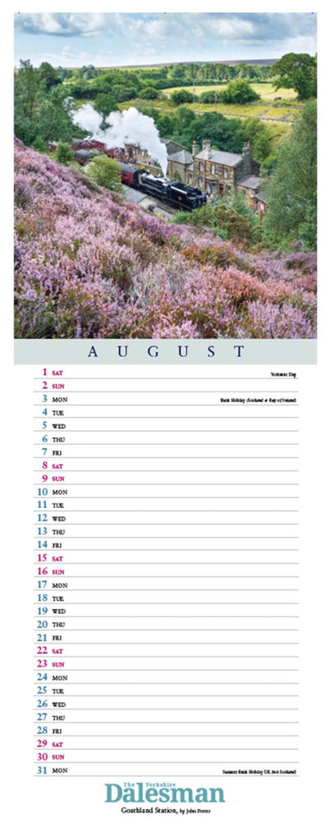 Yorkshire Calendar Slim
