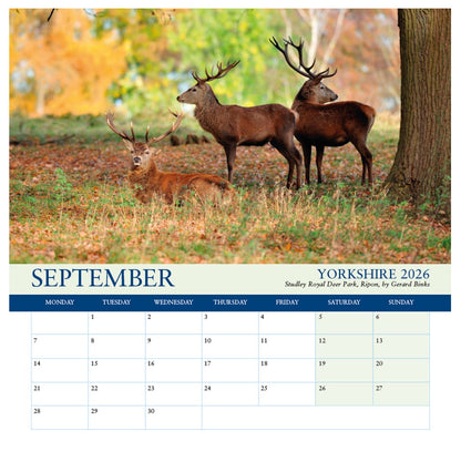 Yorkshire Calendar Square