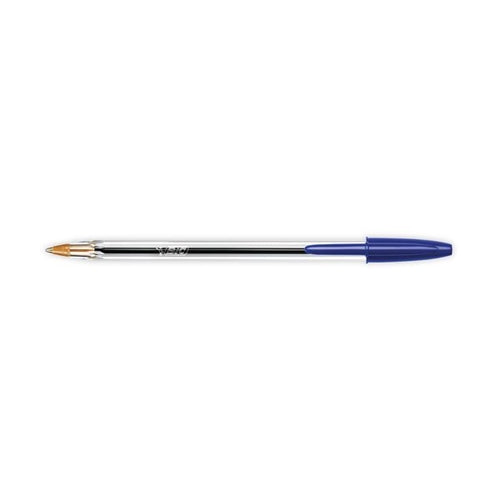 BIC MED BLUE BALLPEN H/PACK 4in