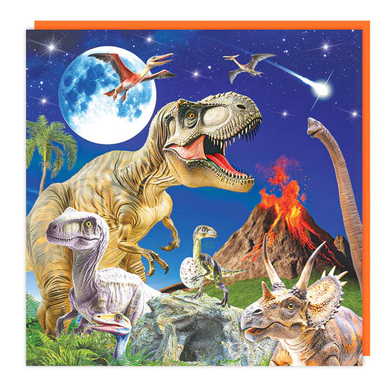 3D Card - Dinosaur Happy Birthday