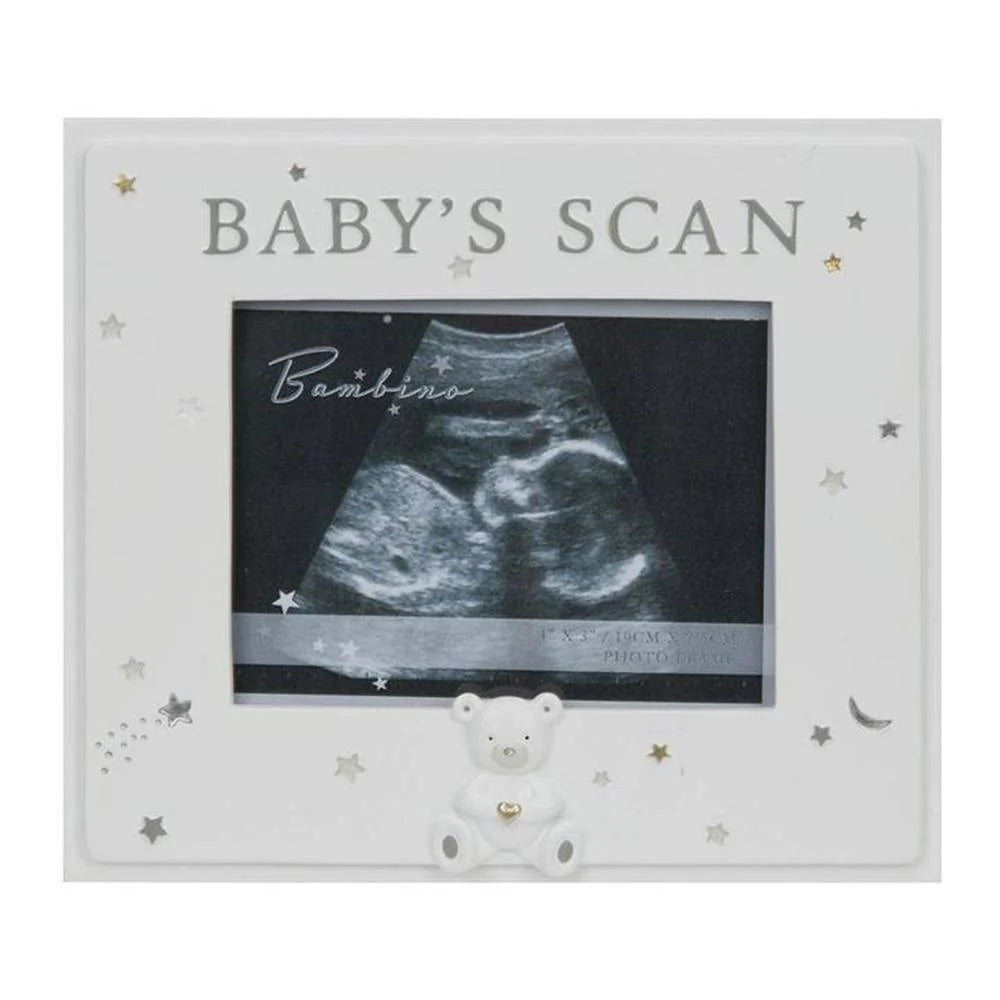 Bambino Resin Babys Scan Photo Frame 4" x 3"