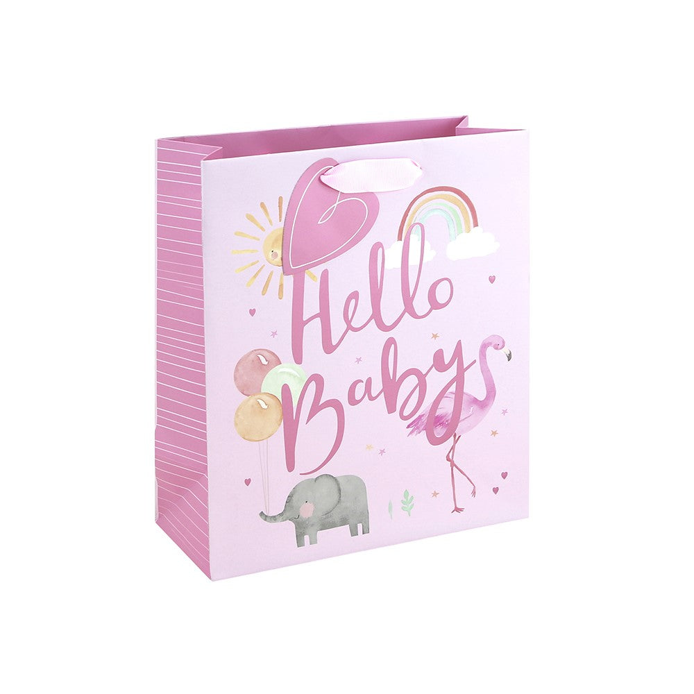 Baby Girl Gift Bag Medium