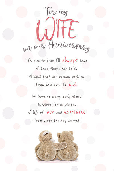 Anniversary - Wife (ERZXWF6918)
