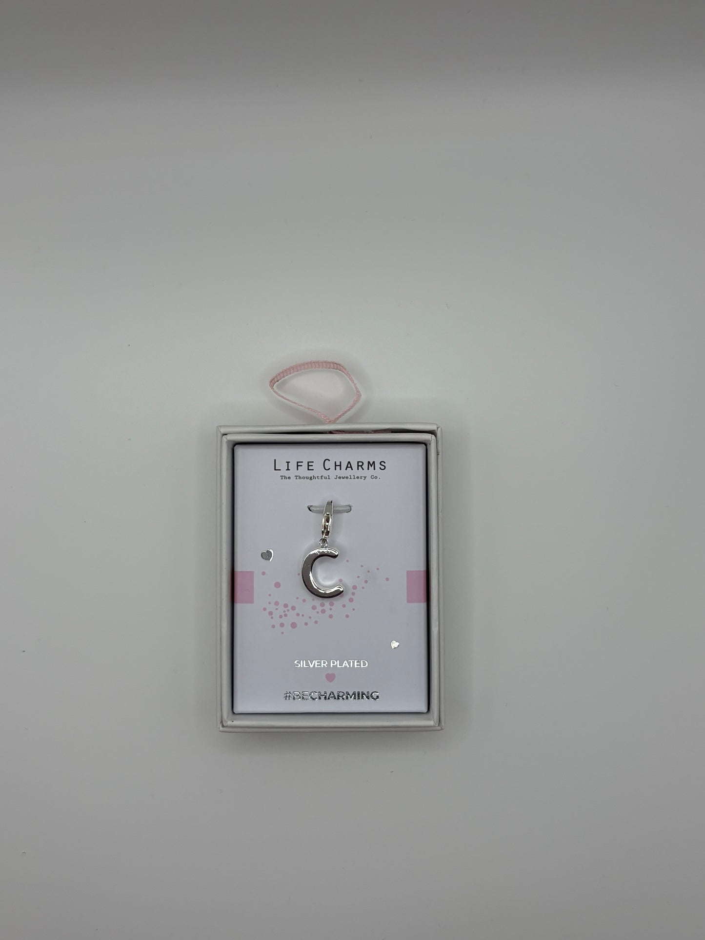 #BeCharming Life Charm Letter C