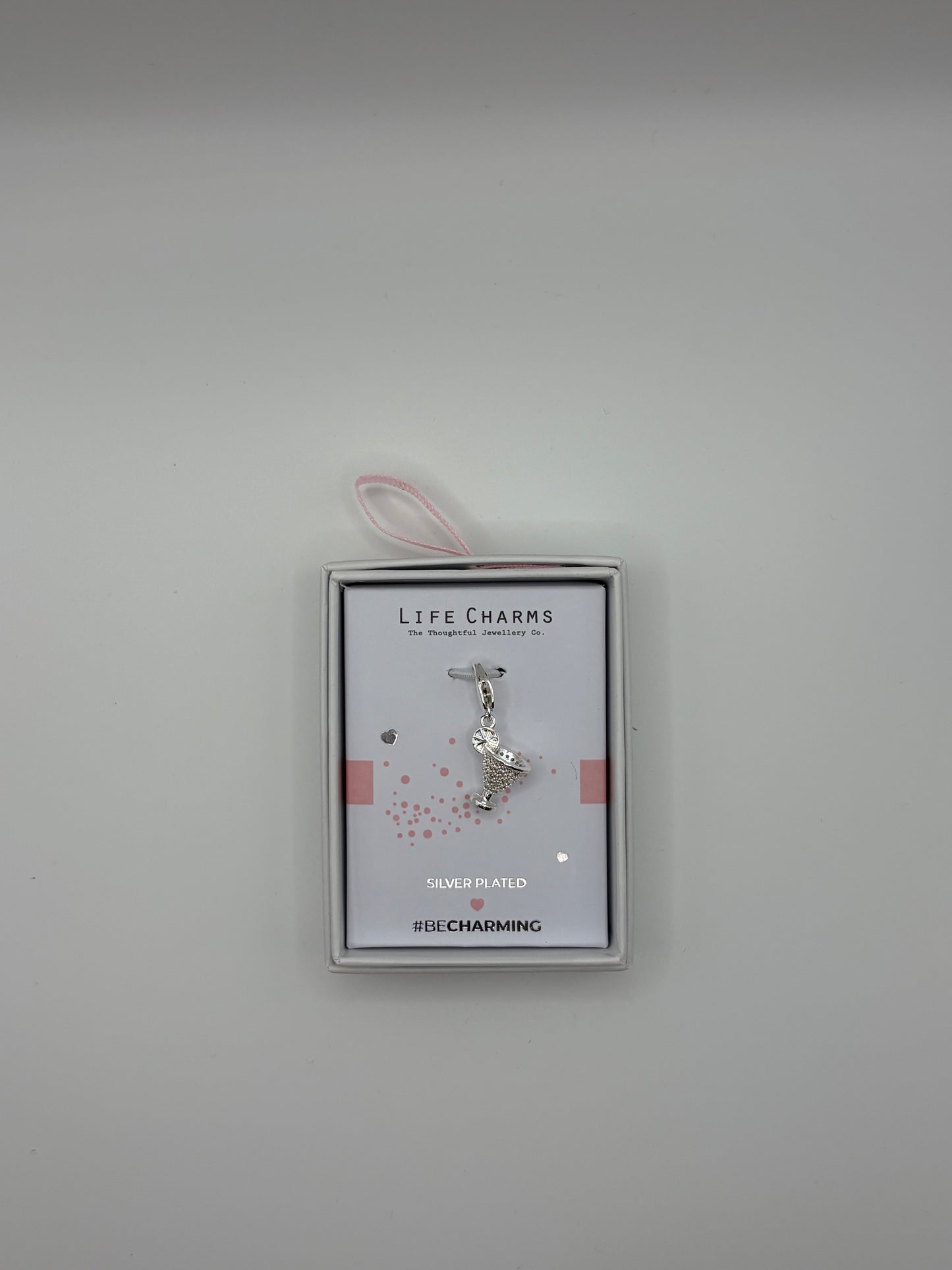 #BeCharming Cocktail glass charm