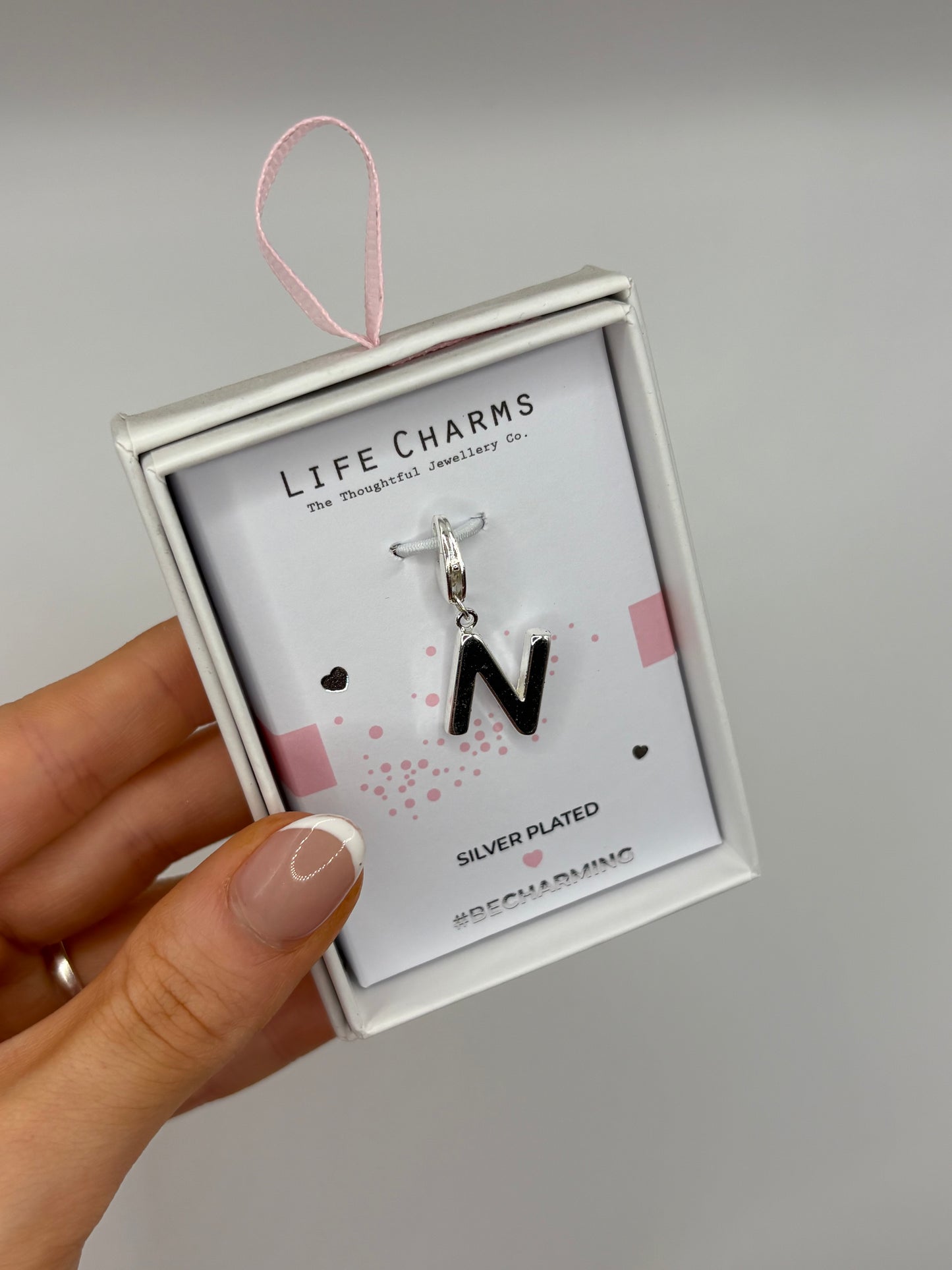 #BeCharming Life Charm Letter N
