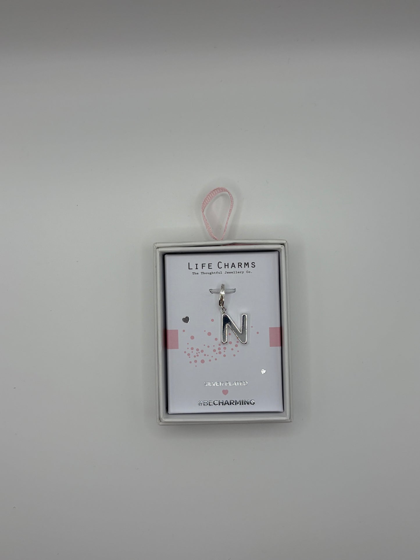 #BeCharming Life Charm Letter N