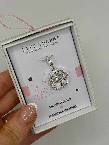 #BeCharming Double sided tree charm