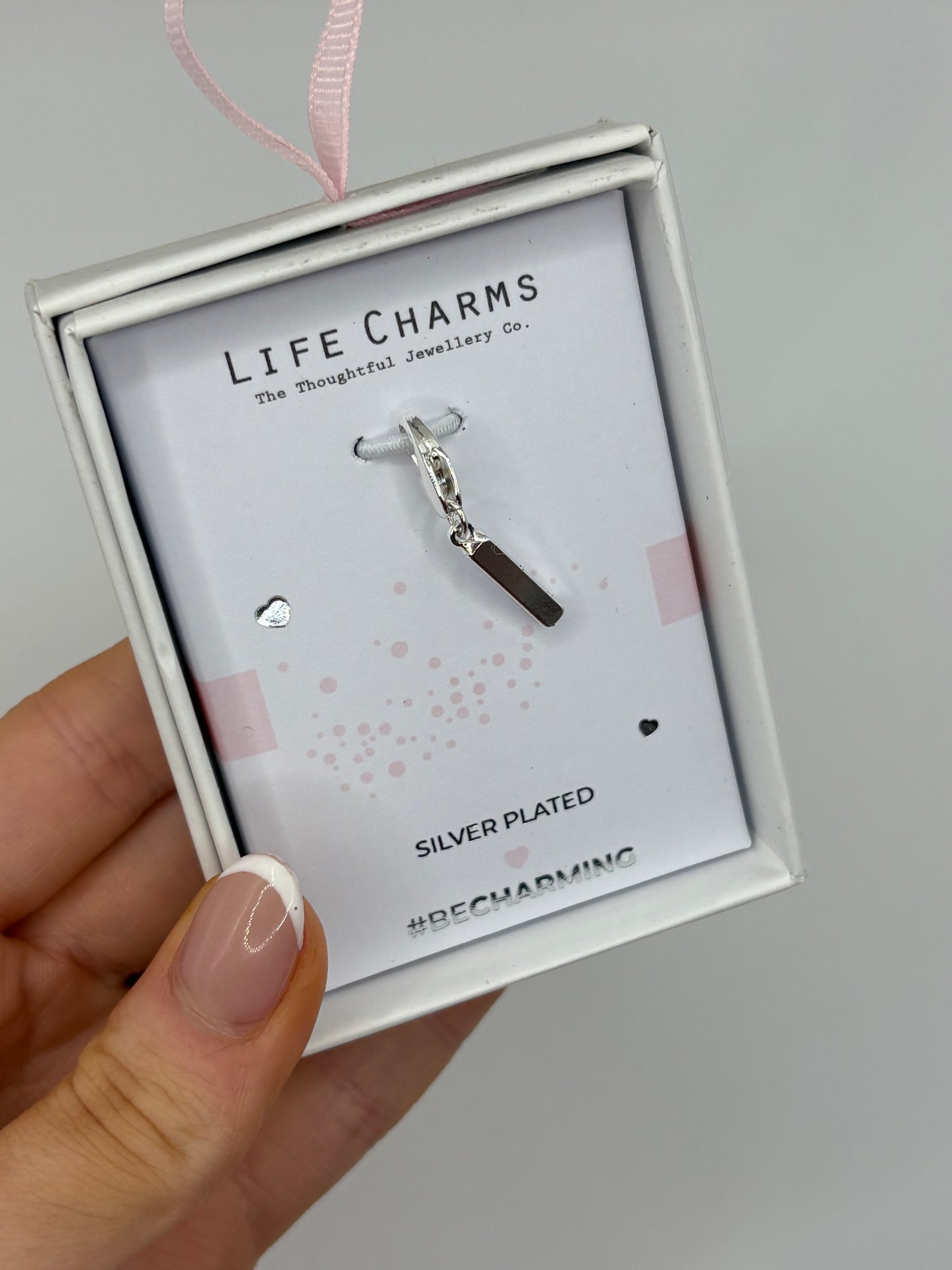 #BeCharming Life Charm Letter I