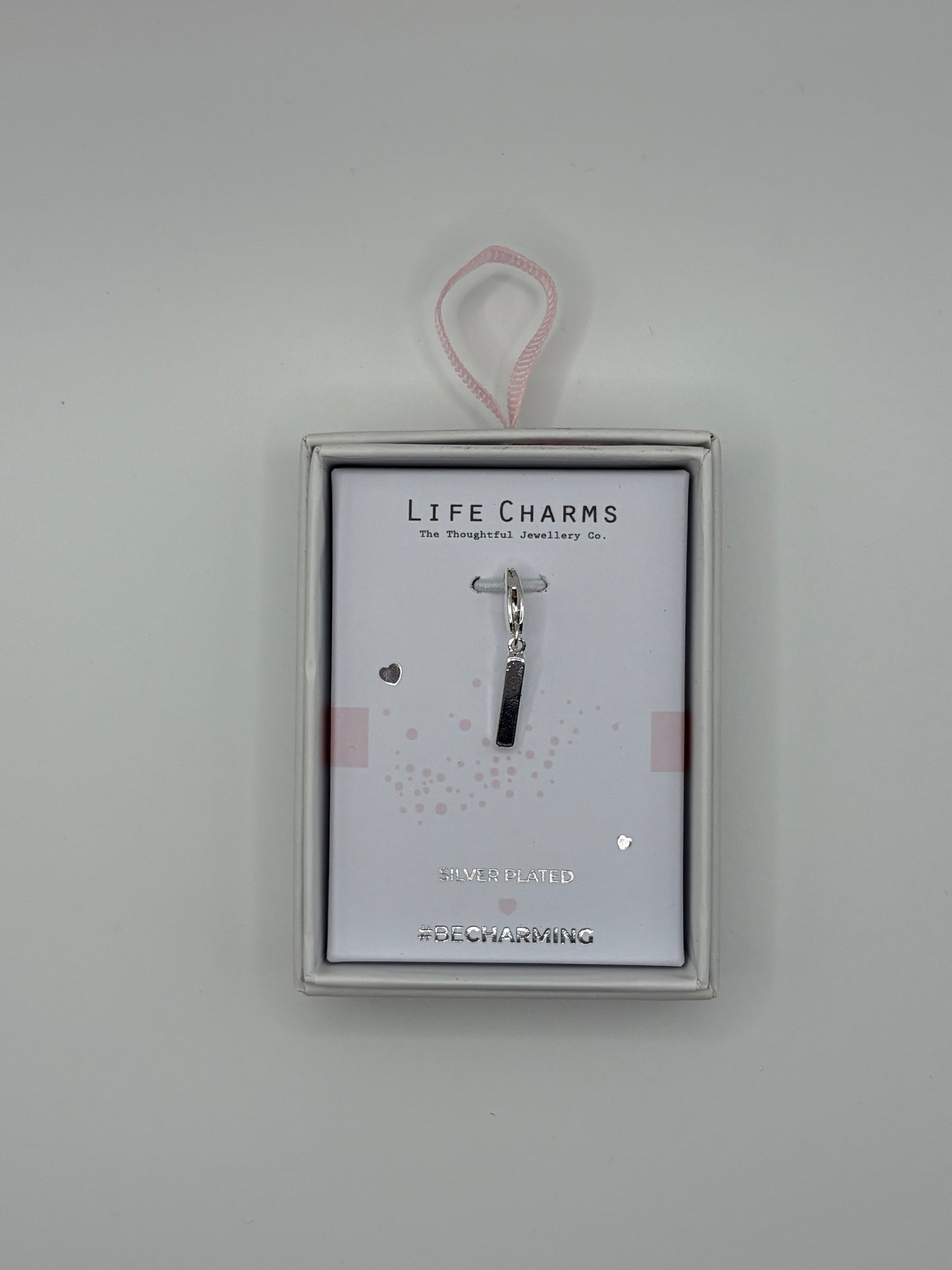 #BeCharming Life Charm Letter I