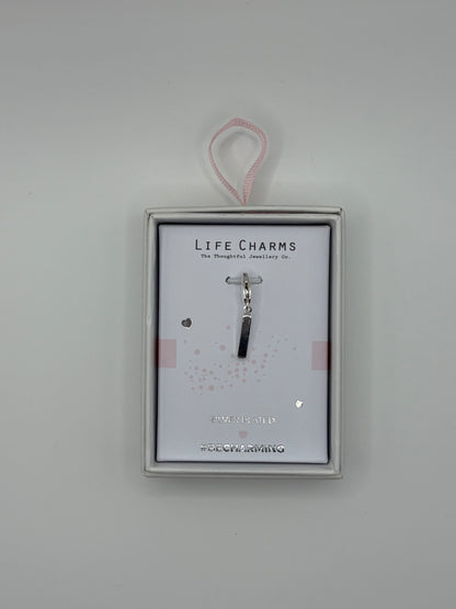 #BeCharming Life Charm Letter I