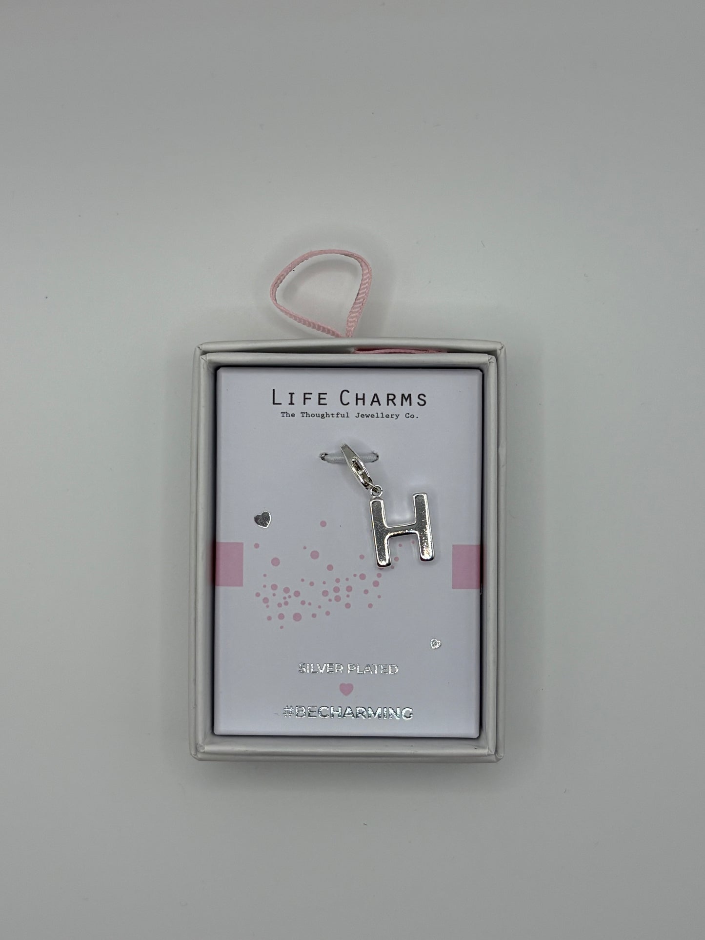 #BeCharming Life Charm Letter H