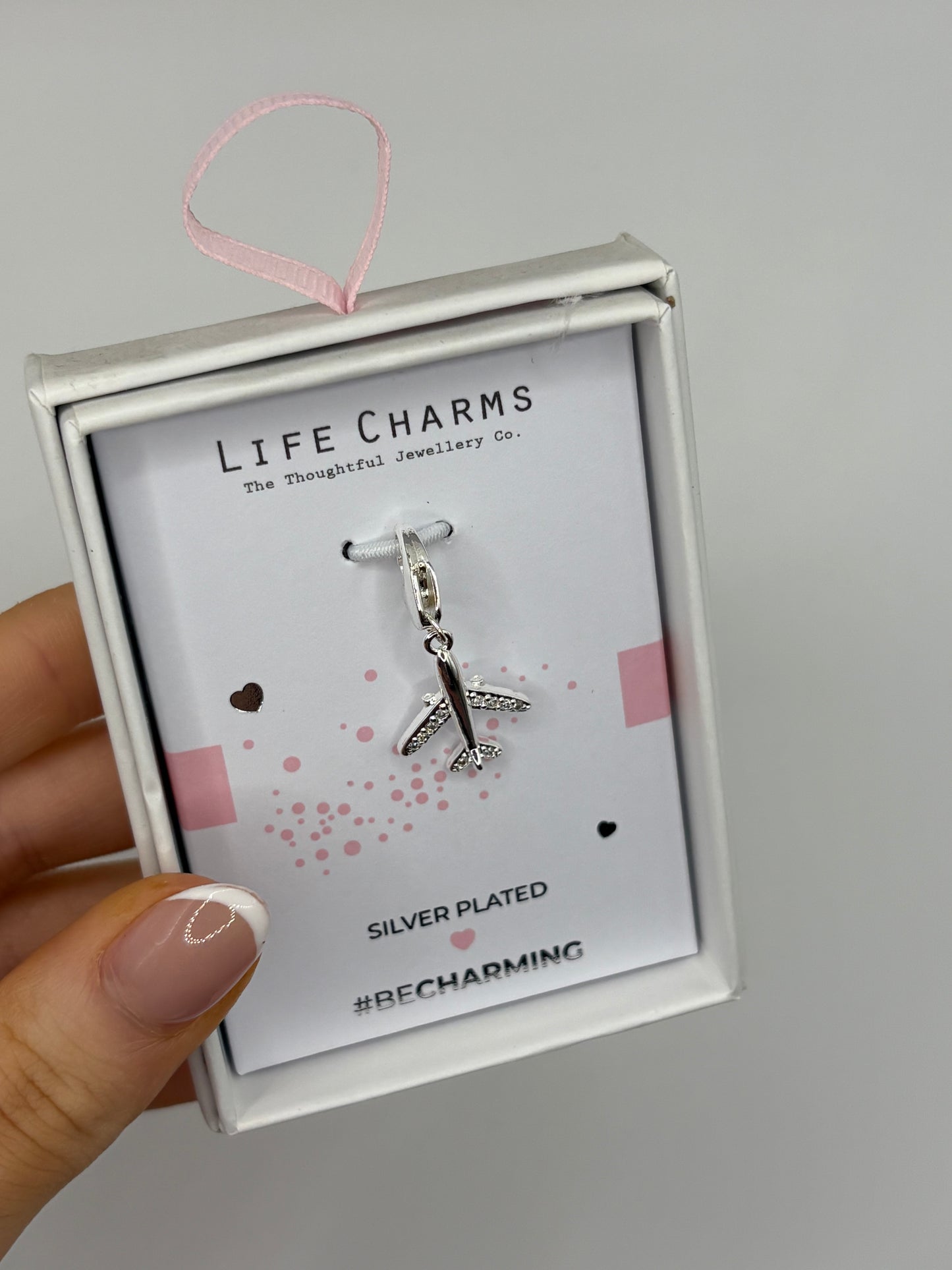 #BeCharming Plane charm