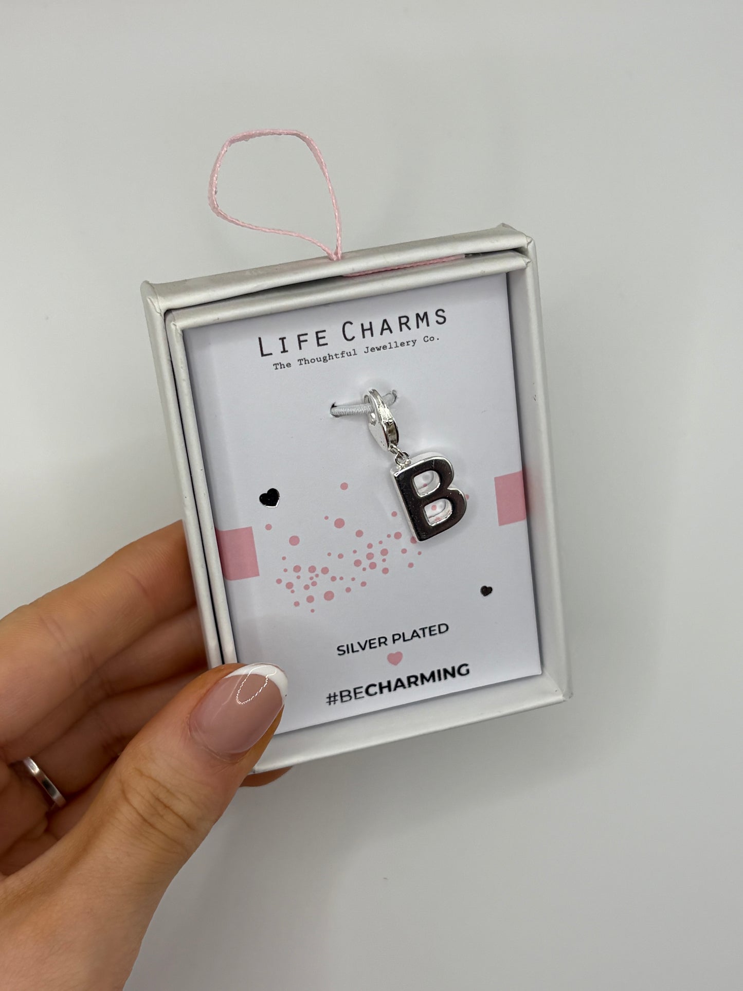 #BeCharming Life Charm Letter B