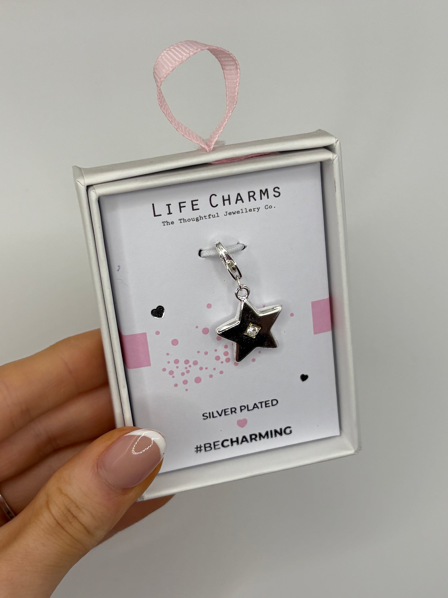 #BeCharming Double sided star charm