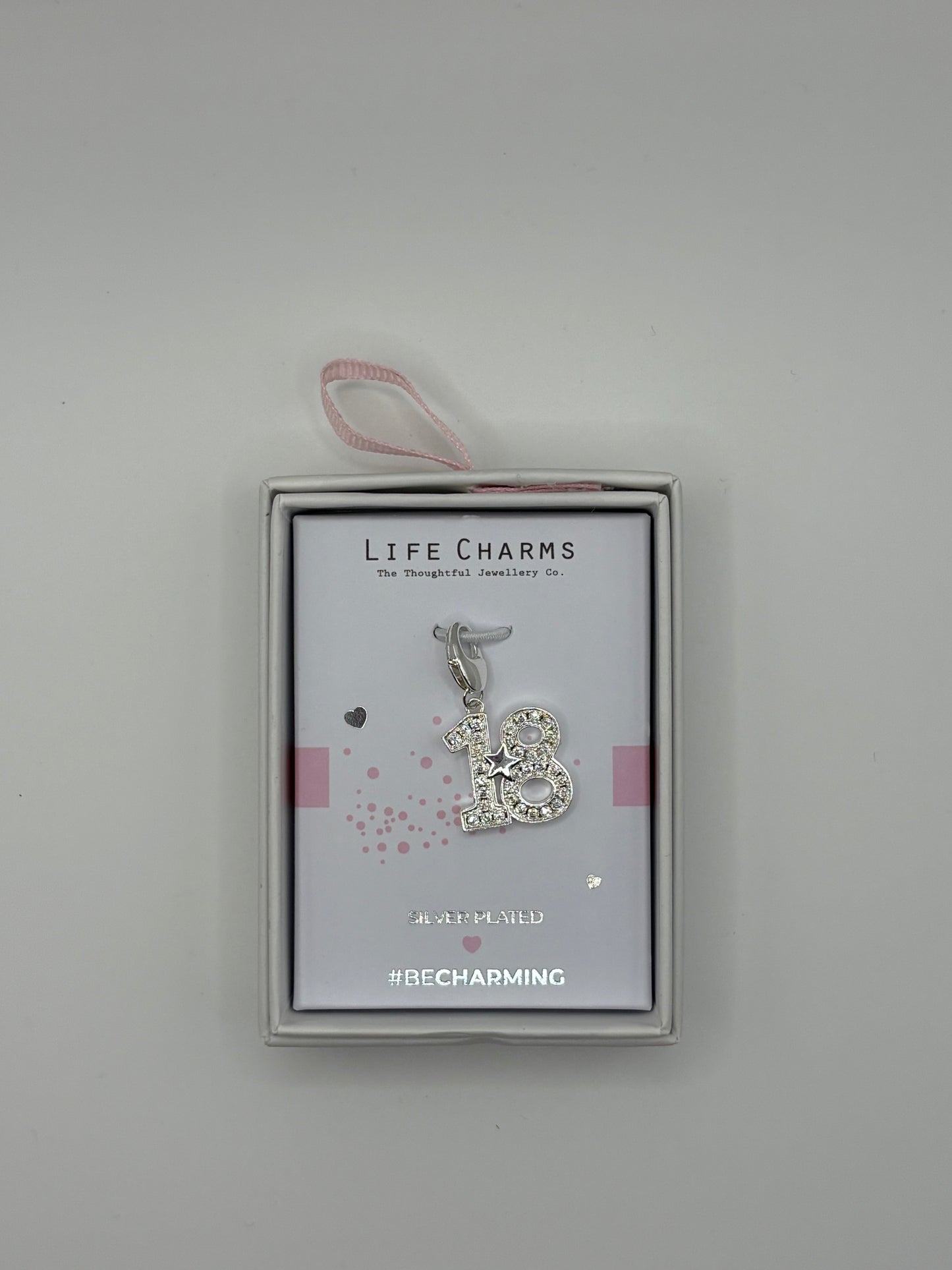 #BeCharming Number 18 charm