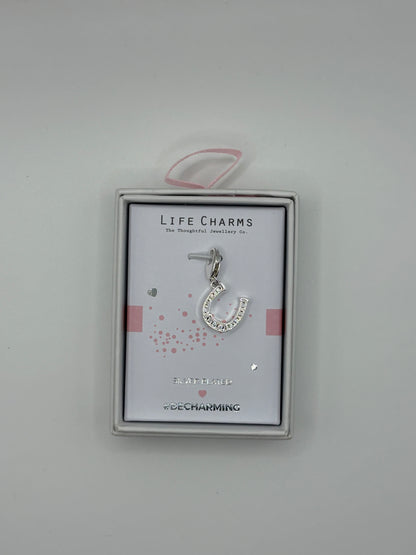 #BeCharming Horseshoe charm