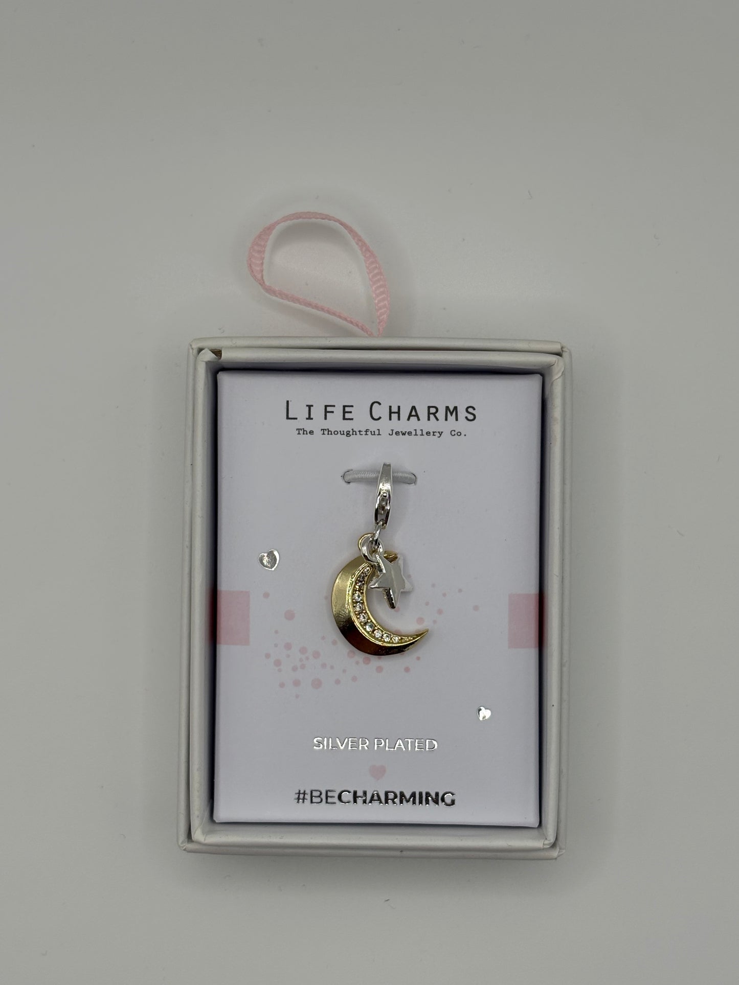 #BeCharming Life Charm Moon and Star