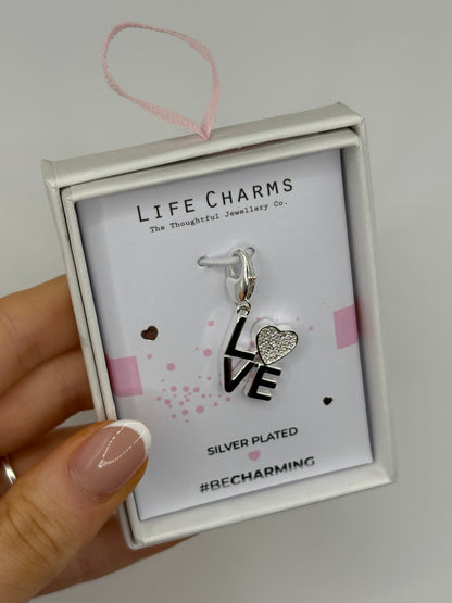 #BeCharming Life Charm Love