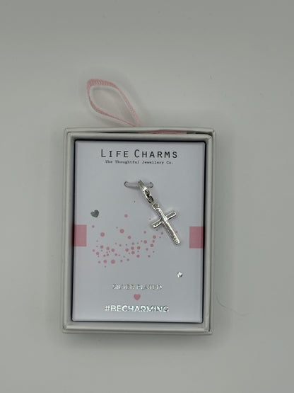 #BeCharming Life Charm Cross