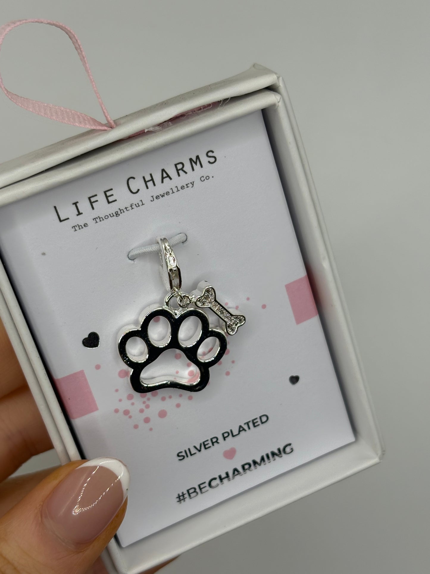#BeCharming Life Charm Paw Print