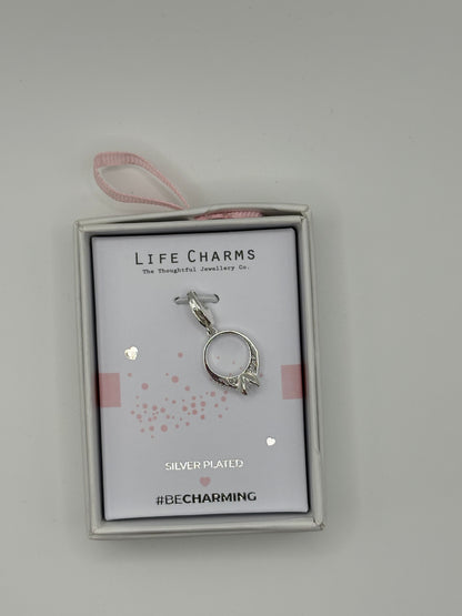 #BeCharming Life Charm Ring Charm