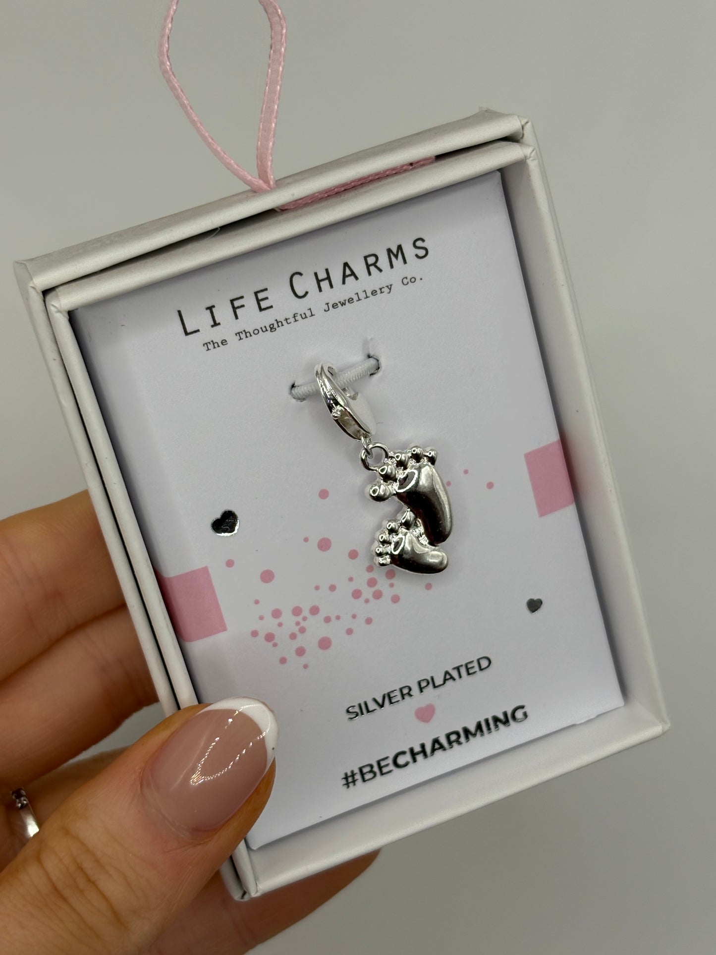 #BeCharming Baby foot charm