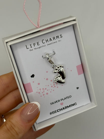 #BeCharming Baby foot charm