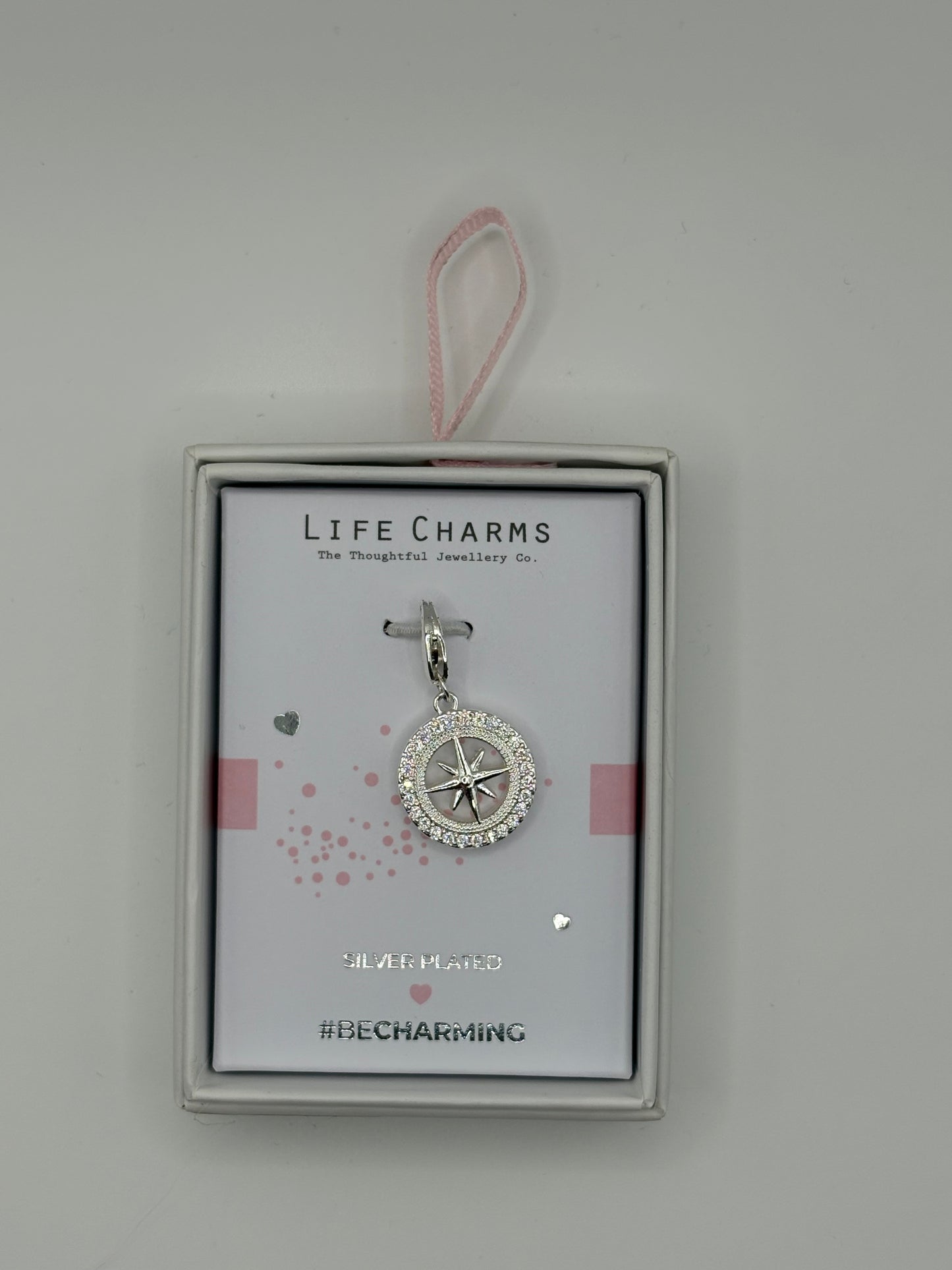 #BeCharming Compass charm
