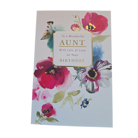 To a wonderful Aunt