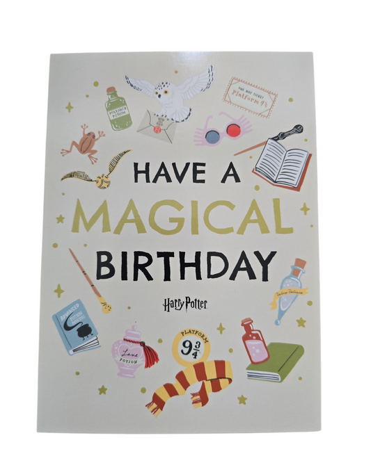 Have a magical Birthday - Harry Potter