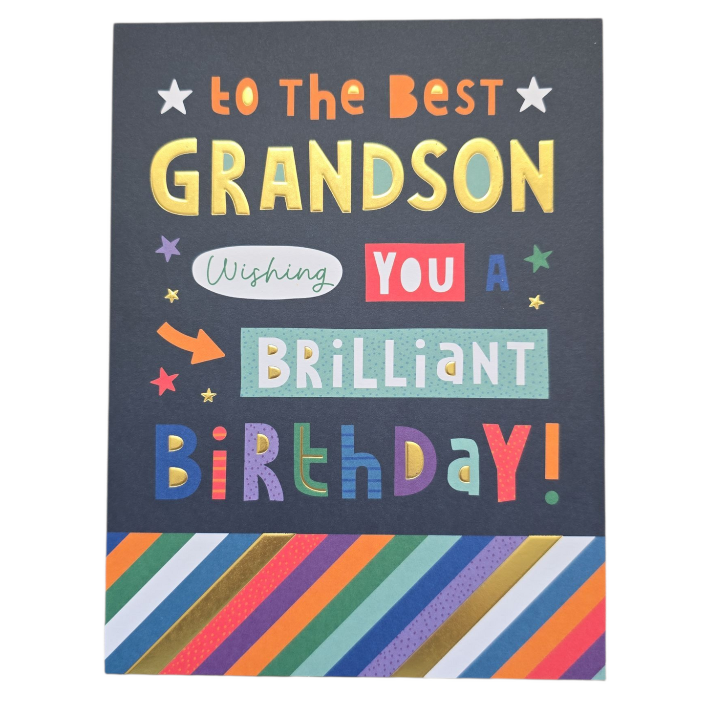 To the best Grandson wishing you a happy birthday