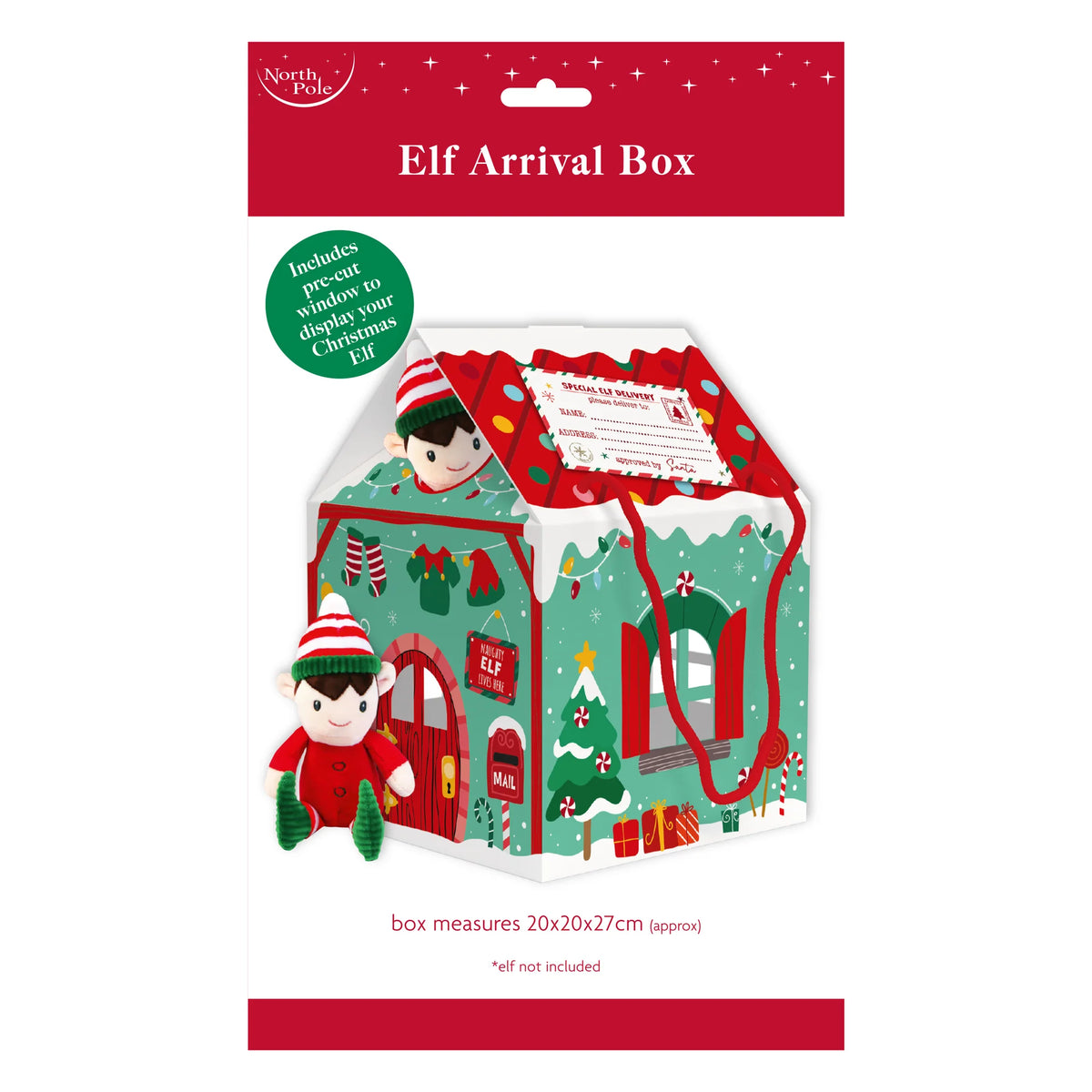Elf Arrival House With Handles