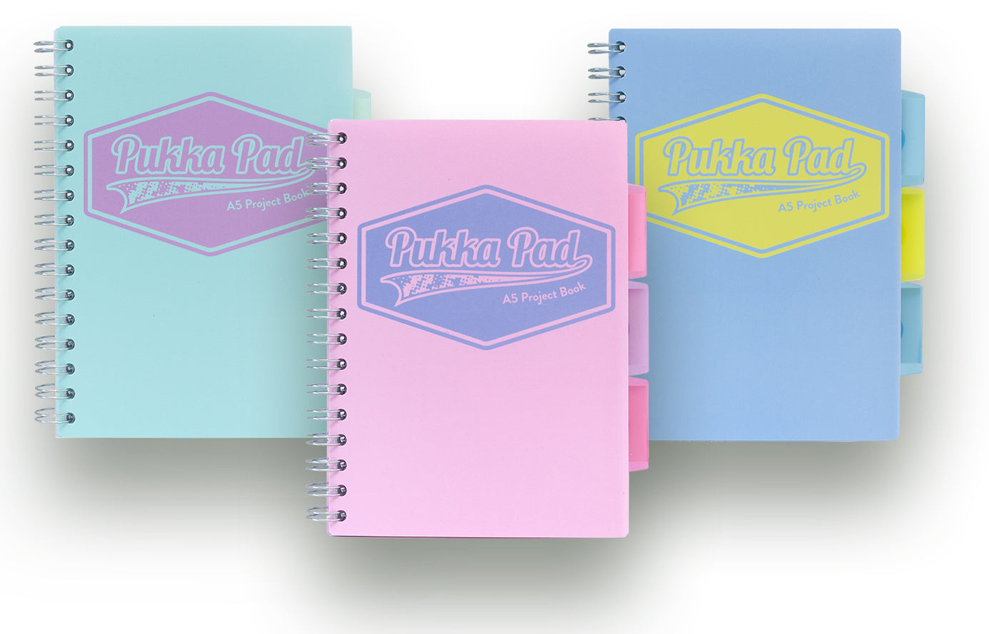 Pukka A5 Pastel Project Book Blue