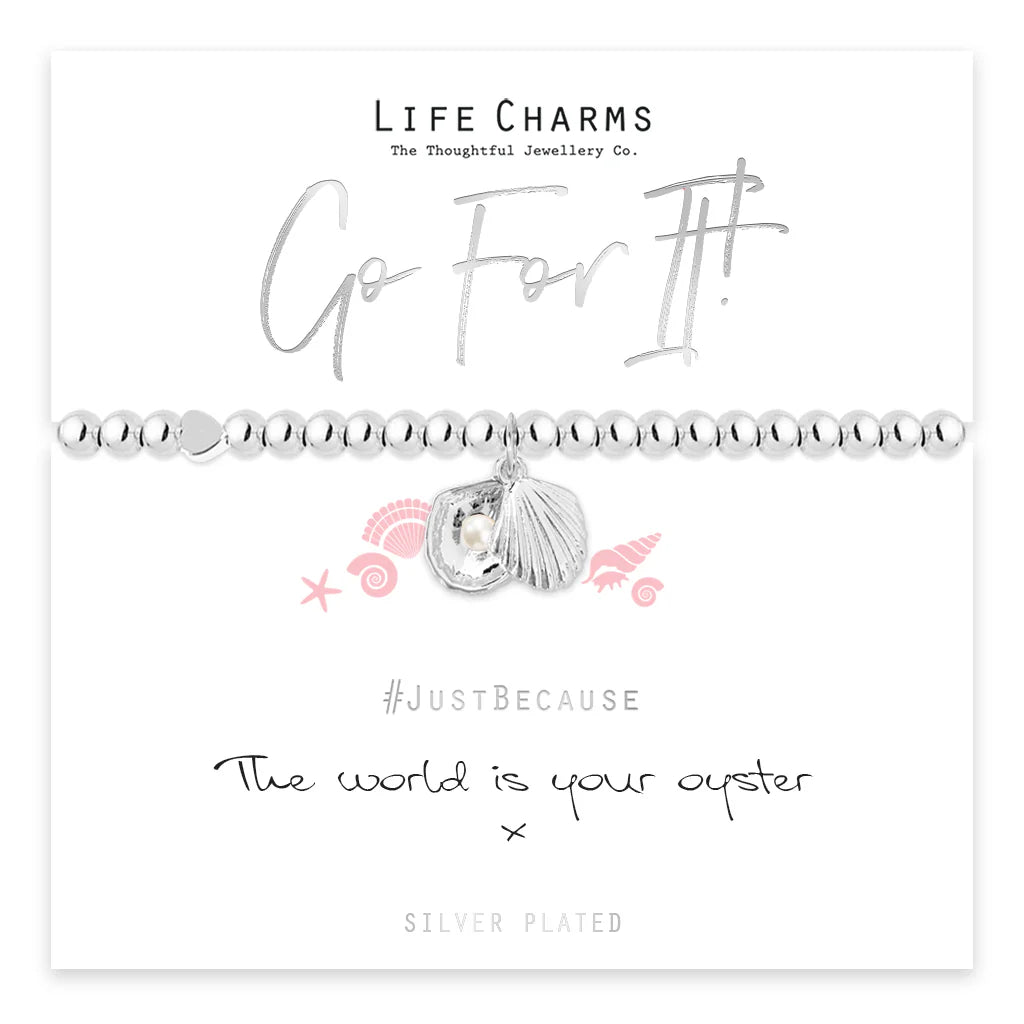 THE WORLD IS YOUR OYSTER BRACELET