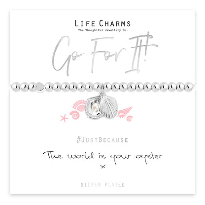 THE WORLD IS YOUR OYSTER BRACELET