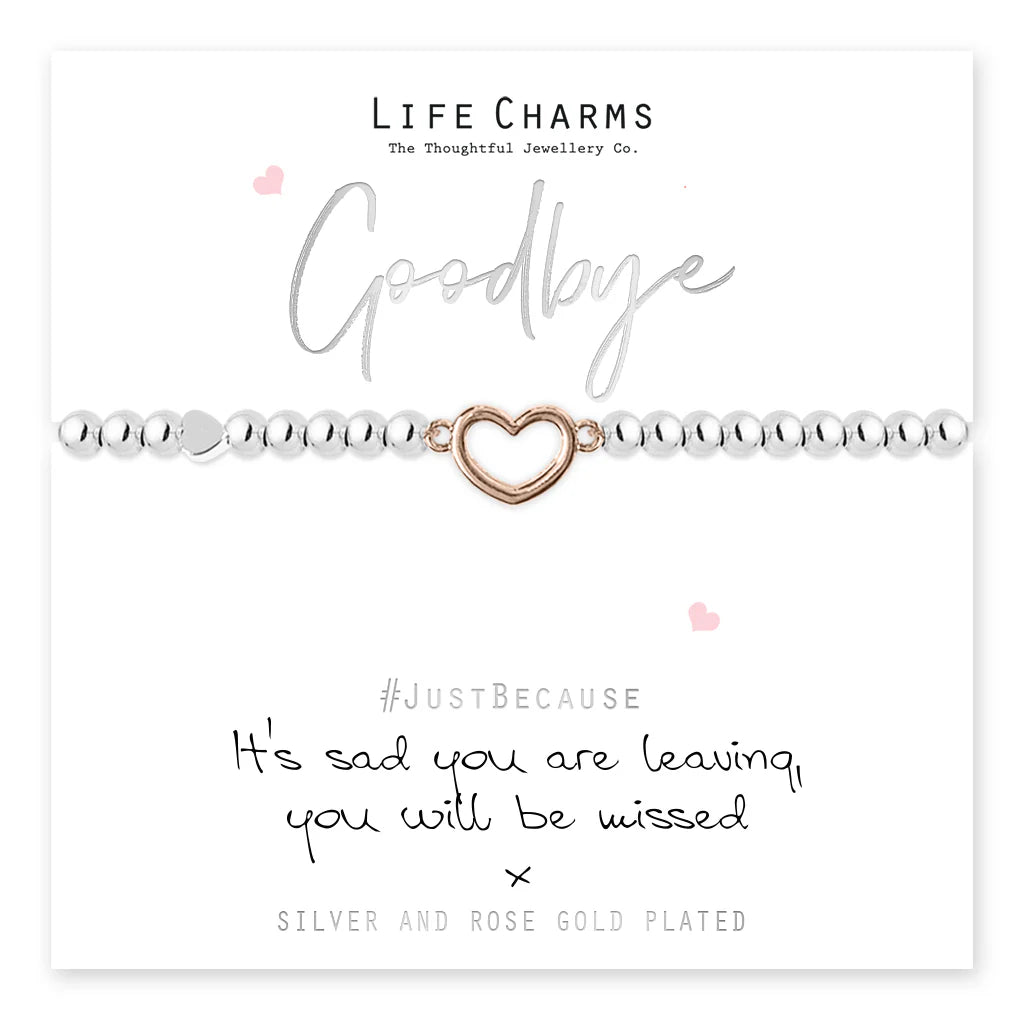 SAD YOU ARE LEAVING BRACELET